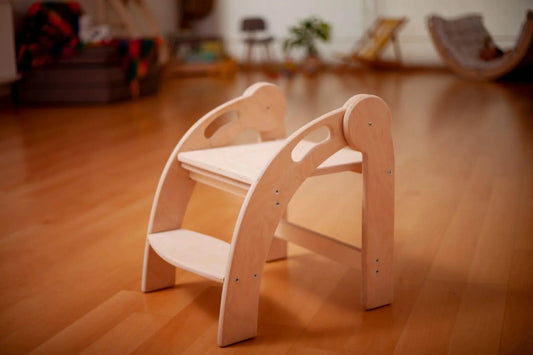 Foldable Montessori Kitchen Step Stool - BIG FRENCHIES