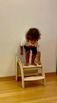 Foldable Montessori Kitchen Step Stool - BIG FRENCHIES