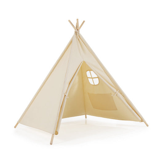 Foldable Kids Canvas Teepee Play Tent - BIG FRENCHIES