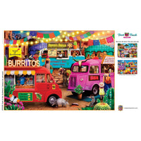 Food Truck Roundup Taste of the Southwest 1000 Piece Puzzle by Masterpieces Puzzles - BIG FRENCHIES