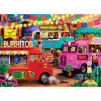 Food Truck Roundup Taste of the Southwest 1000 Piece Puzzle by Masterpieces Puzzles - BIG FRENCHIES