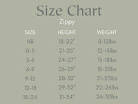 Football Print Bamboo Zippy Romper - BIG FRENCHIES