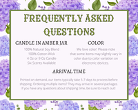 Werewolf Romance Book Lover Candle