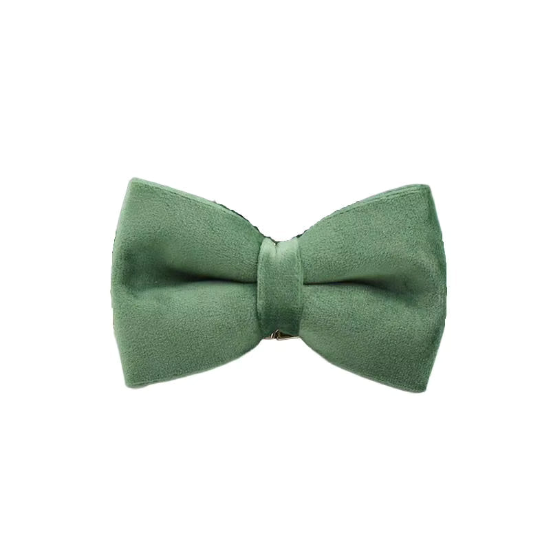 Personalized Forest Green Velvet Classic Set