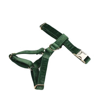 Personalized Forest Green Velvet Classic Set