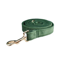 Personalized Forest Green Velvet Classic Set