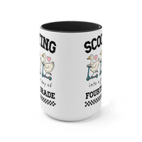 Scooting Into Fourth Grade Mug - BIG FRENCHIES