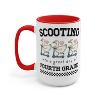 Scooting Into Fourth Grade Mug - BIG FRENCHIES