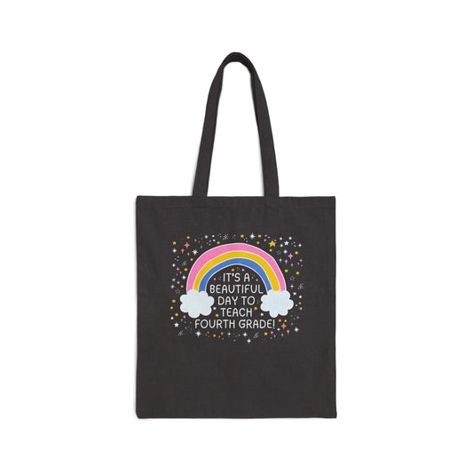 Fourth Grade Teacher Tote Bag - BIG FRENCHIES