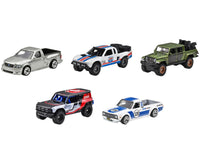 "Hyper Haulers" 5 piece Set "Car Culture" Series Diecast Model Cars by Hot Wheels