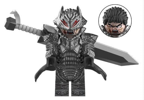 Berserk Guts with Horse Custom Minifig-Toys & Games-BIG FRENCHIES-Toys Galore LLC