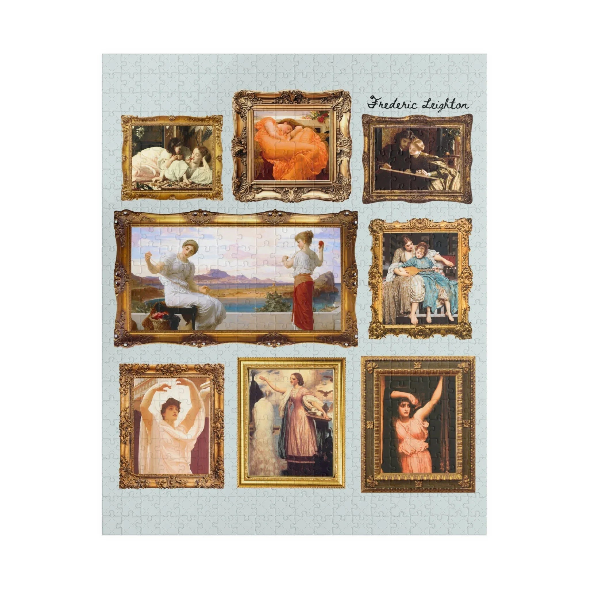 Frederic Leighton Art History Puzzle: Famous Paintings - BIG FRENCHIES