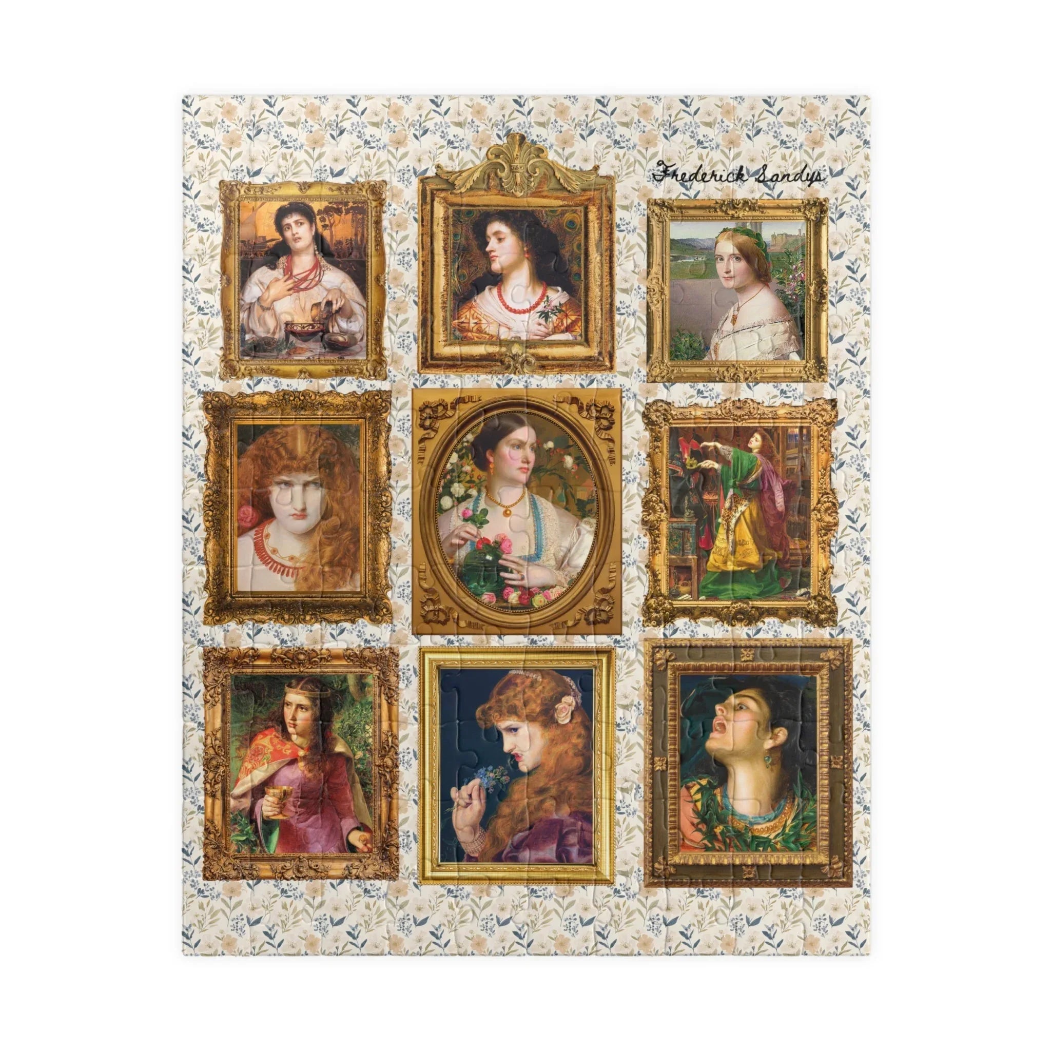 Frederick Sandys Art History Puzzle - BIG FRENCHIES