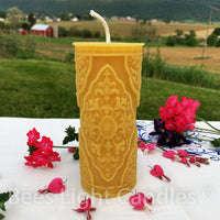 French Country Beeswax Pillar Candles - BIG FRENCHIES