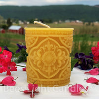 French Country Beeswax Pillar Candles - BIG FRENCHIES