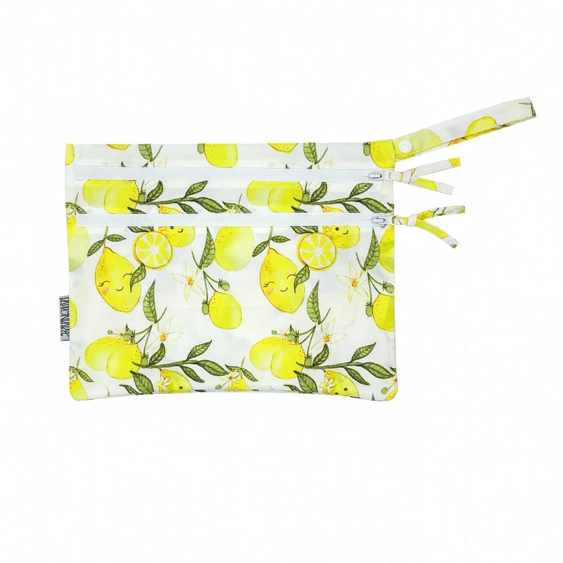 Fresh Lemon - Waterproof Wet Bag (For mealtime, on-the-go, and more!) - BIG FRENCHIES