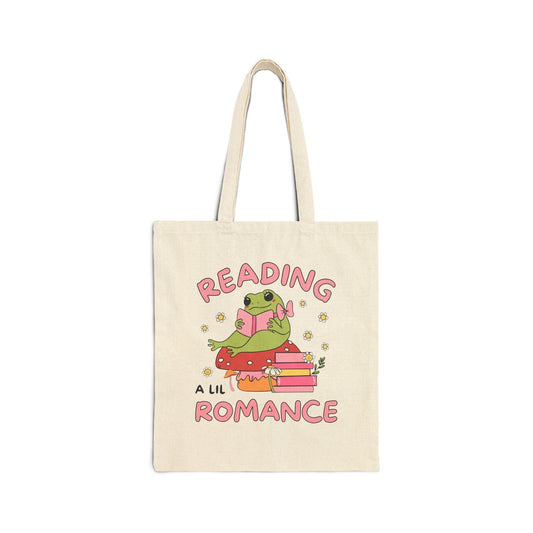 Frog Romance Reader Tote - BIG FRENCHIES