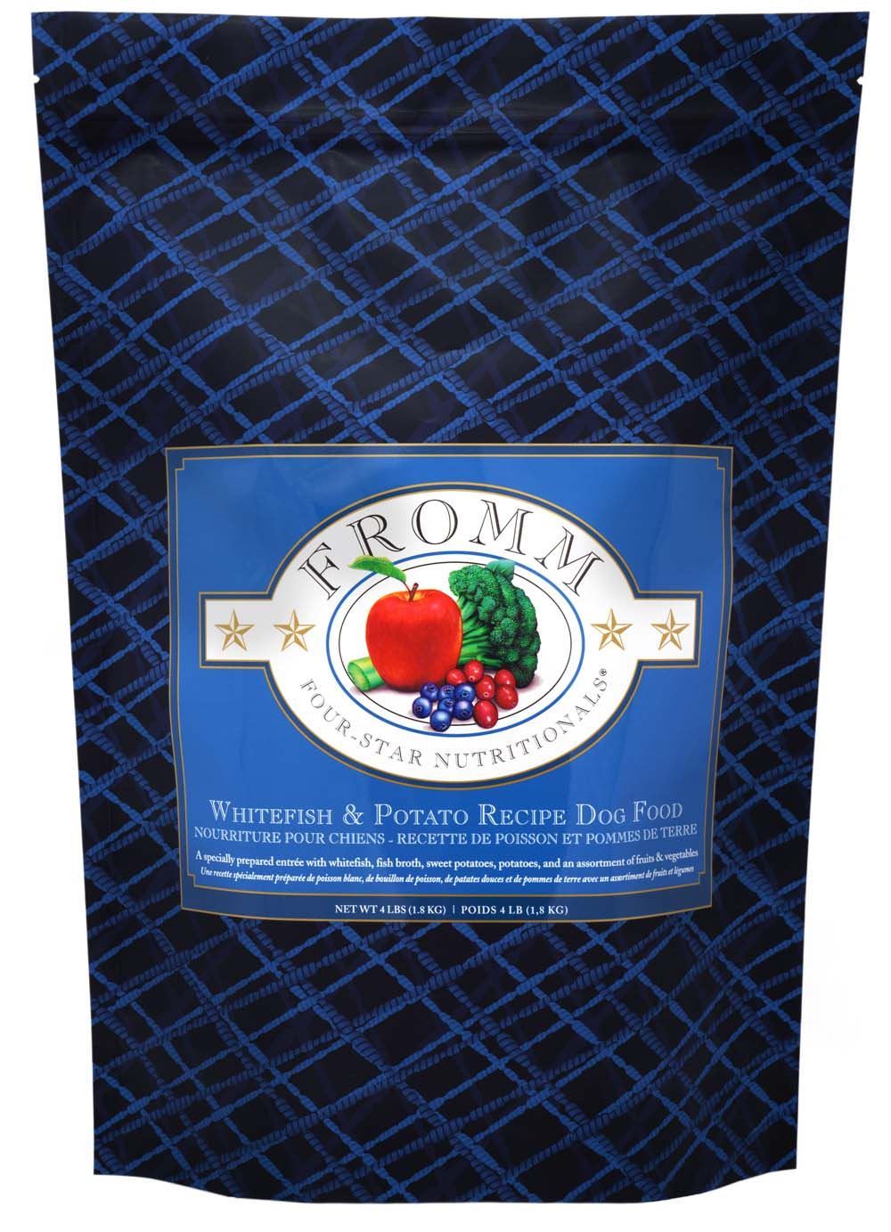 Fromm 4 Star All Life Stages Whitefish & Potato Dry Dog Food