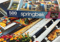 Front Porch 500 Piece Jigsaw Puzzle | Springbok Puzzles - BIG FRENCHIES