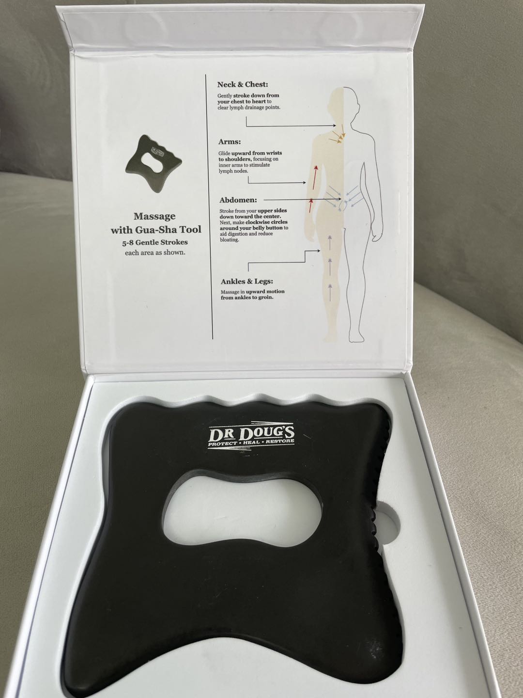 Dr. Doug’s Bian Stone Gua Sha Collection – Lymphatic Massage & Sculpting Tools for Body, Face & Neck - BIG FRENCHIES