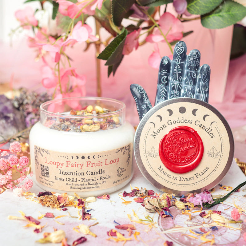 Loopy Fairy Fruit Loop Candle - BIG FRENCHIES