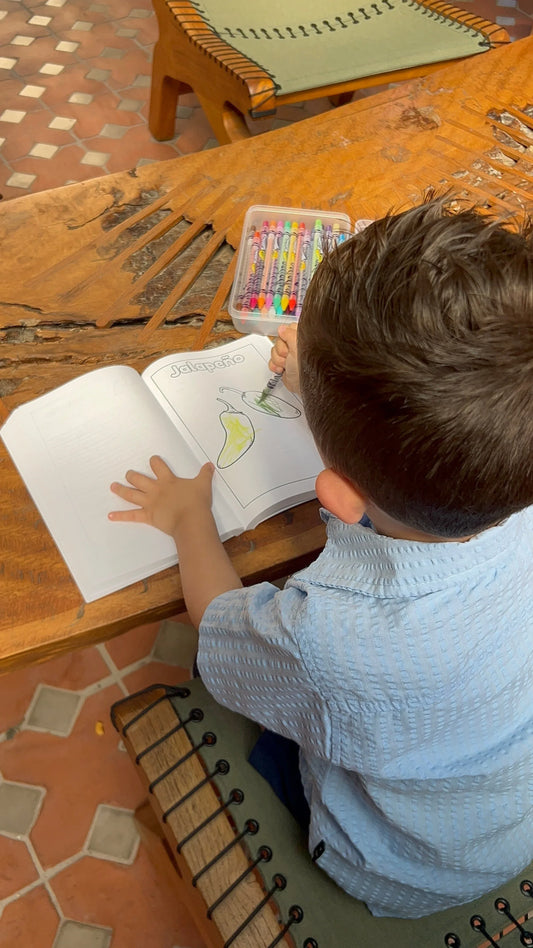 Fruit or Vegetable? Trace, Spell, and Color Various Fruits and Vegetables Activity Coloring Book - BIG FRENCHIES