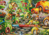Fruitful Dream Village 500 Piece Jigsaw Puzzle | Springbok Puzzles - BIG FRENCHIES