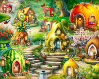 Fruitful Dream Village 500 Piece Jigsaw Puzzle | Springbok Puzzles - BIG FRENCHIES