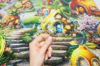 Fruitful Dream Village 500 Piece Jigsaw Puzzle | Springbok Puzzles - BIG FRENCHIES