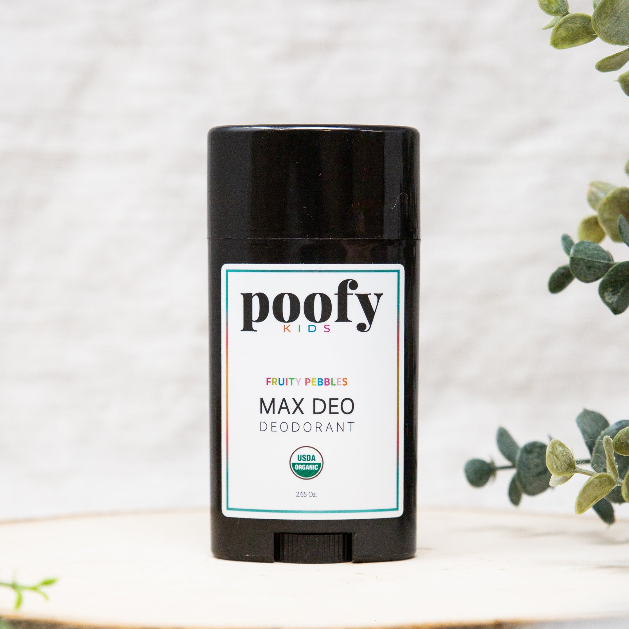 Max Deo Fruity Pebbles Kids Deodorant Organic