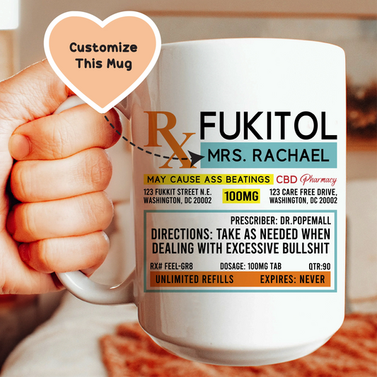 Fukitol Custom Mug - BIG FRENCHIES