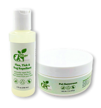 OUTDOOR SAFETY KIT/ Sunscreen & Flea/Tick/Bug Repellent