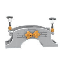 City Park Foot Bridge - Custom Brick Built Set - Made Using LEGO® Parts