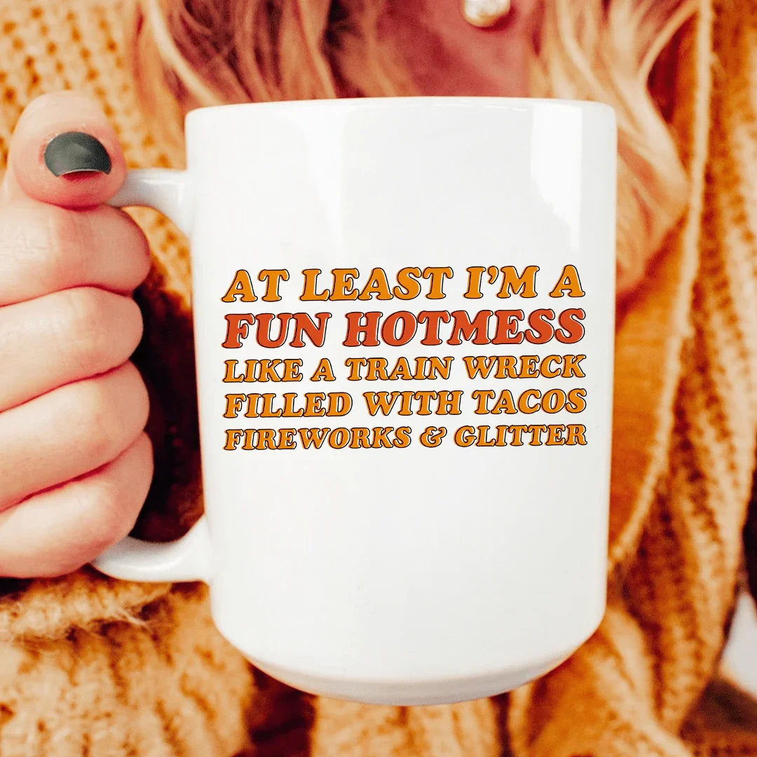 Fun Hotmess Ceramic Mug 15 oz - BIG FRENCHIES