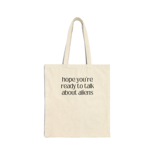 Funny Alien Tote Bag - BIG FRENCHIES