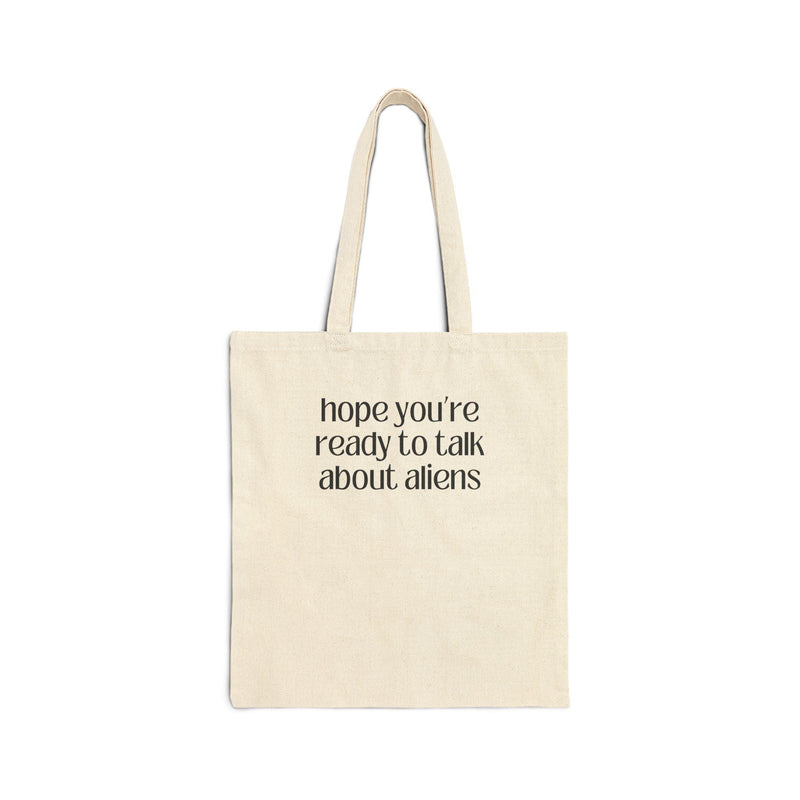 Funny Alien Tote Bag - BIG FRENCHIES