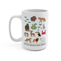 Funny Animal Lover 15 Oz Mug - BIG FRENCHIES