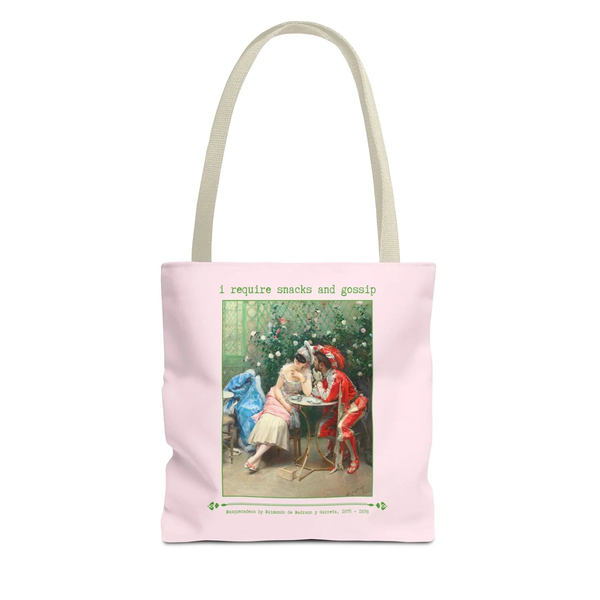 I Require Snacks and Gossip Tote - BIG FRENCHIES