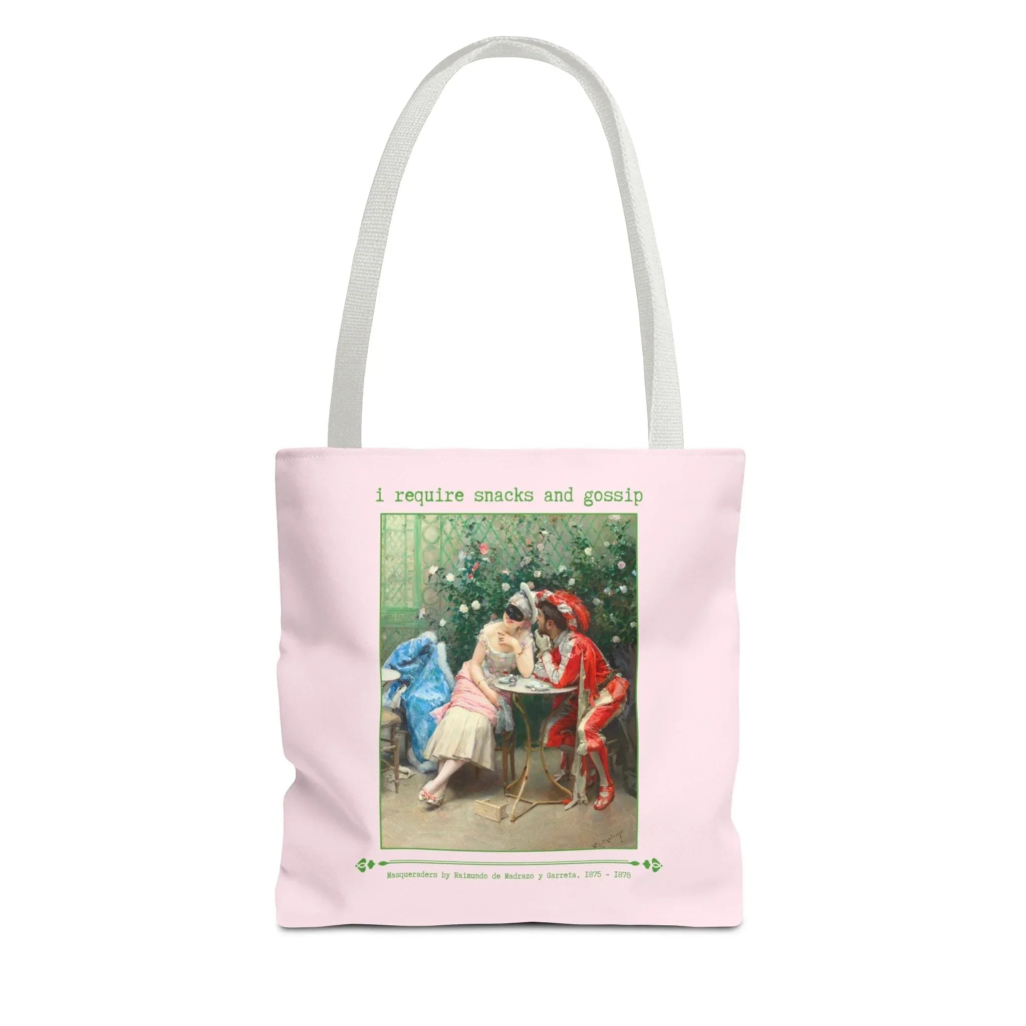 I Require Snacks and Gossip Tote - BIG FRENCHIES