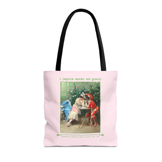 I Require Snacks and Gossip Tote - BIG FRENCHIES