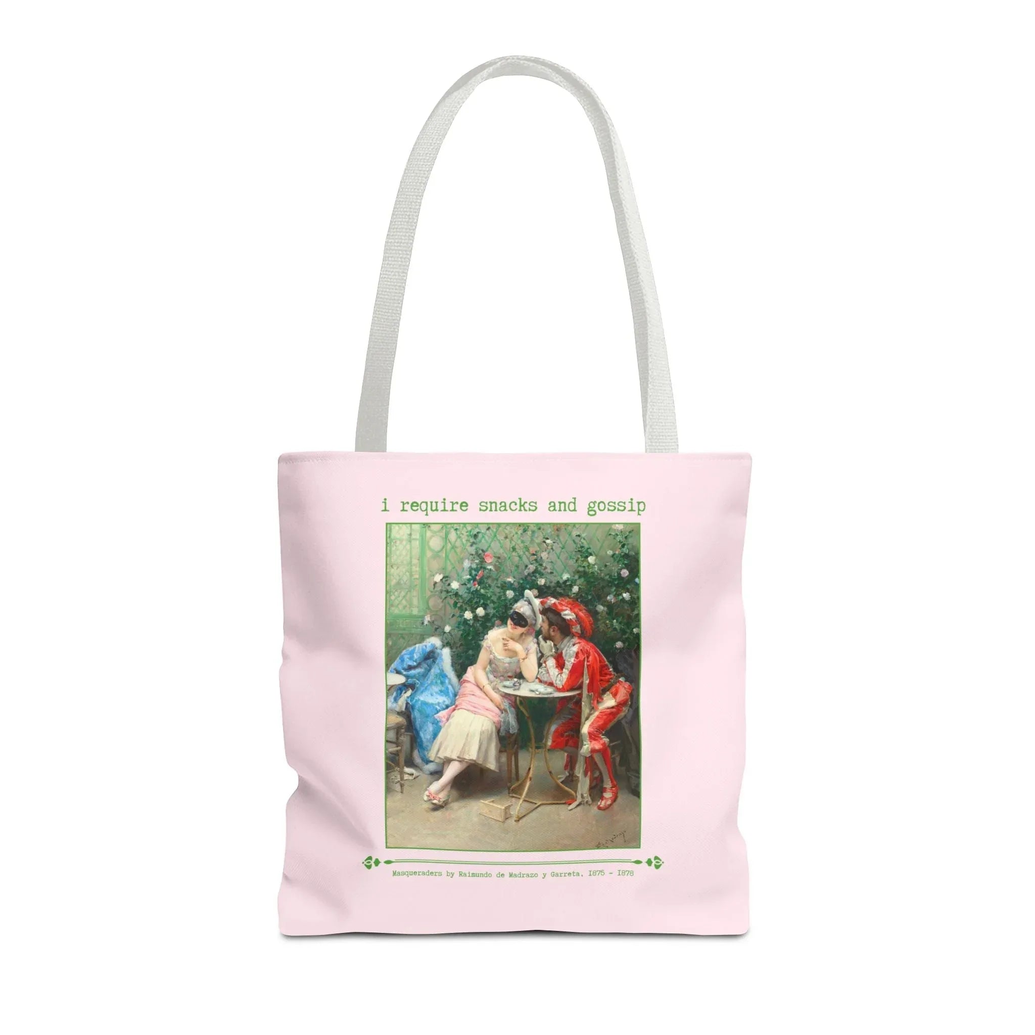 I Require Snacks and Gossip Tote - BIG FRENCHIES