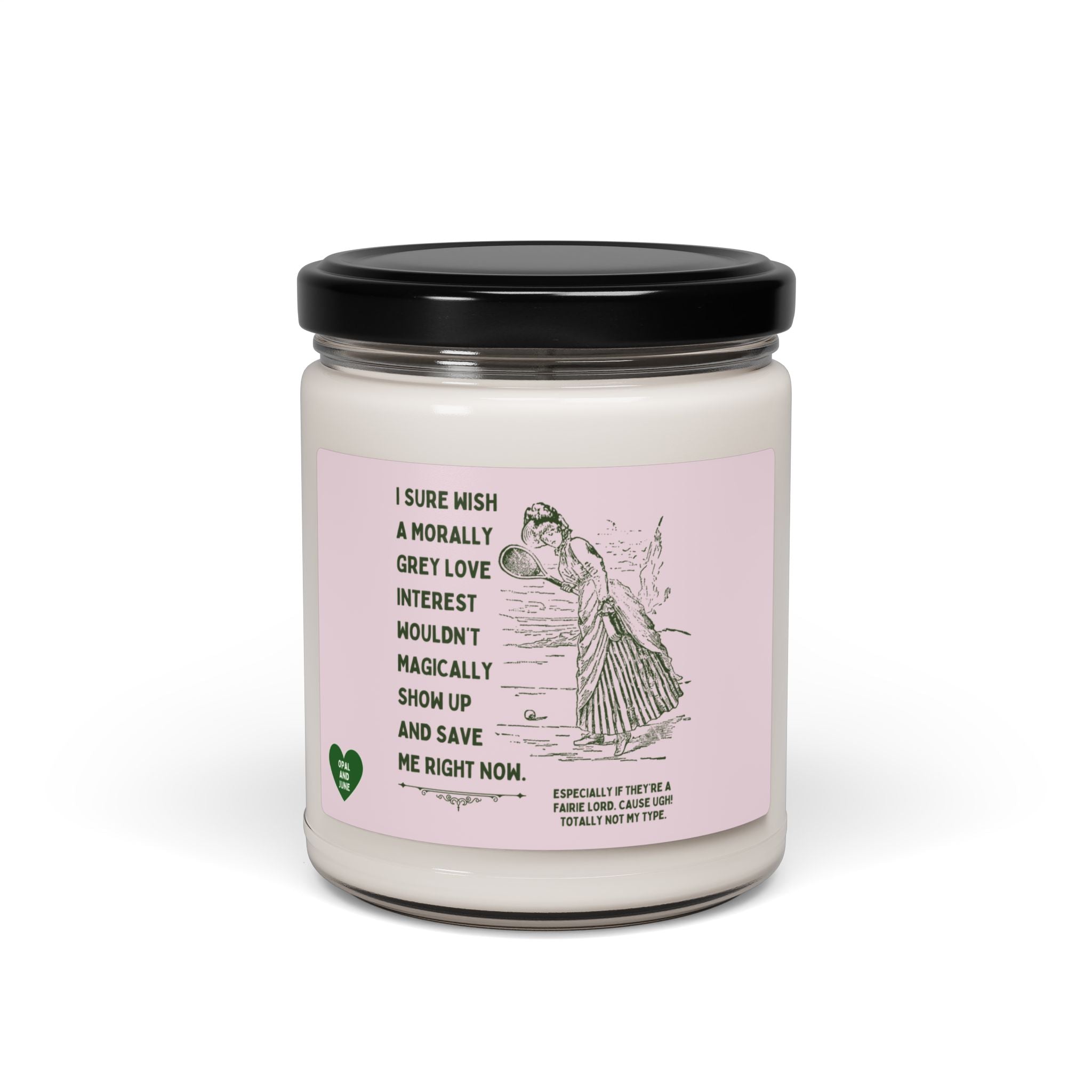Funny Book Lover Candle