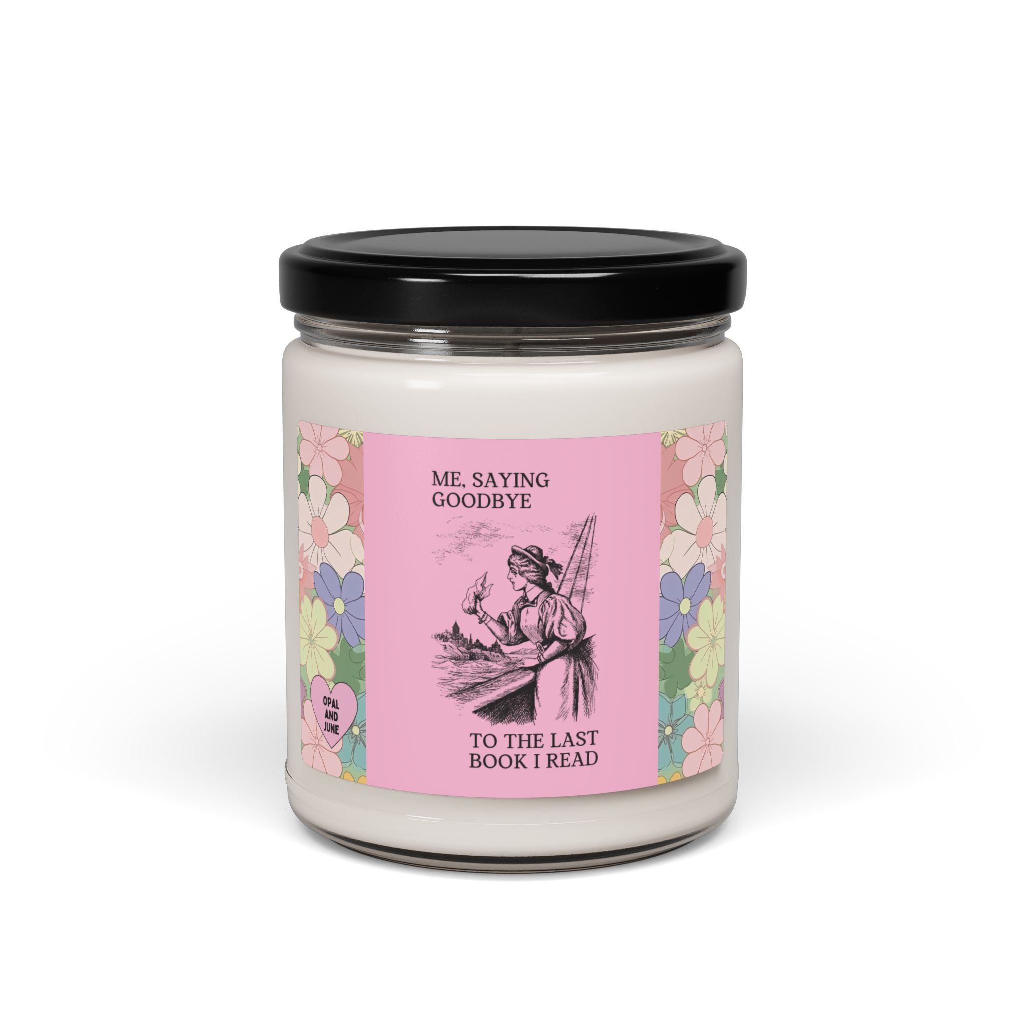 Funny Book Lover Candle