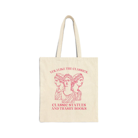 Funny Book Lover Gift Idea for Friend Who Loves Classic Statues and Trashy Books - BIG FRENCHIES