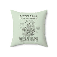 Funny Book Pillow for Romance Reader or Historical Fiction Author - BIG FRENCHIES