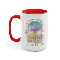 Funny Bookish Coffee Mug for Fantasy or Science Fiction Romance Reader: 15 oz Coffee Mug - BIG FRENCHIES