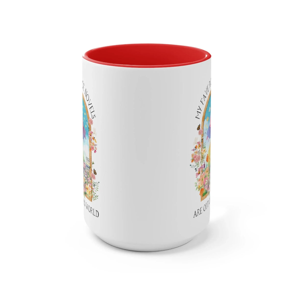 Funny Bookish Coffee Mug for Fantasy or Science Fiction Romance Reader: 15 oz Coffee Mug - BIG FRENCHIES