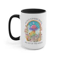 Funny Bookish Coffee Mug for Fantasy or Science Fiction Romance Reader: 15 oz Coffee Mug - BIG FRENCHIES