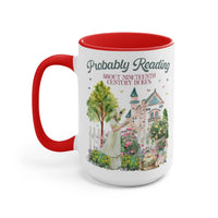Funny Bookish Coffee Mug for Romance Reader: Probably Reading About Dukes - BIG FRENCHIES