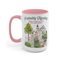 Funny Bookish Coffee Mug for Romance Reader: Probably Reading About Dukes - BIG FRENCHIES
